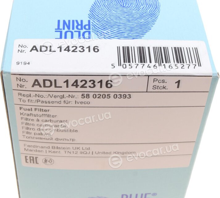 Blue Print ADL142316