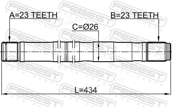 Febest 2112-CMAXLH