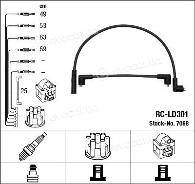 NGK / NTK RCLD301