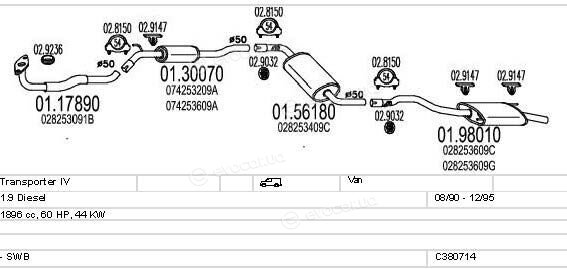 MTS C380714008160