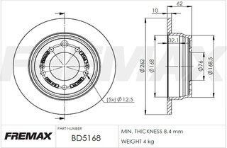 Fremax BD-5168
