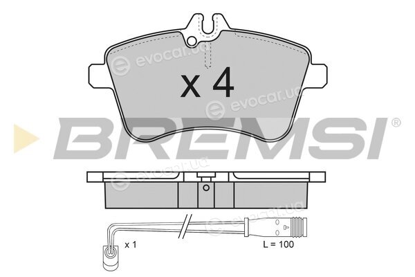 Bremsi BP3172