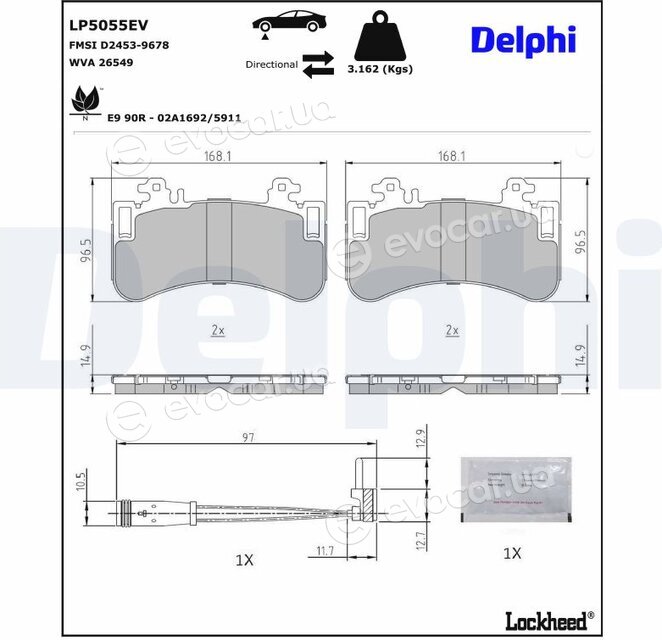 Delphi LP5055EV