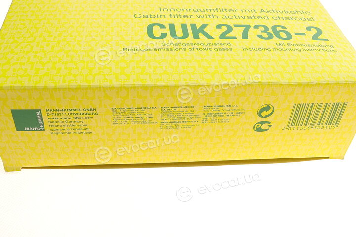 Mann CUK 2736-2