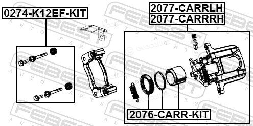 Febest 2076-CARR-KIT
