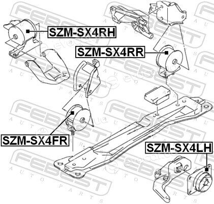 Febest SZM-SX4LH