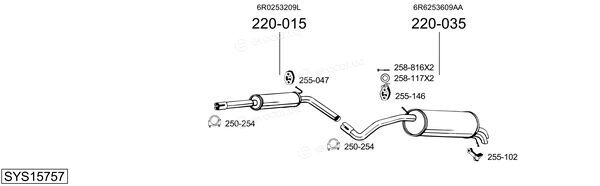 Bosal SYS15757