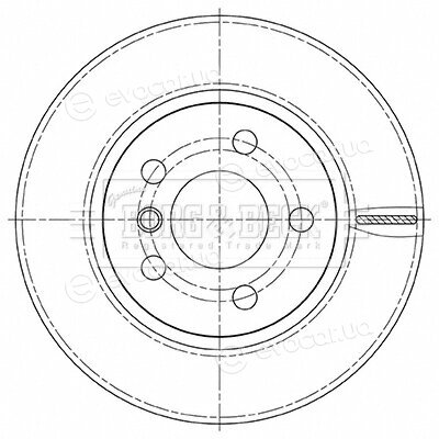Borg & Beck BBD5494