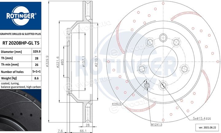 Rotinger RT 20208HP-GL T5