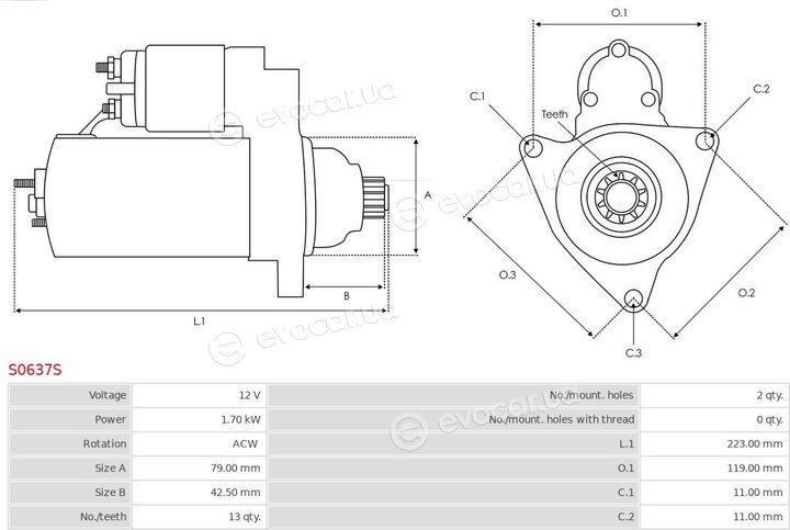AS S0637S