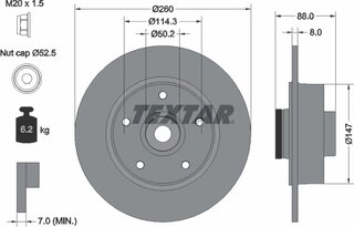 Textar 92196000