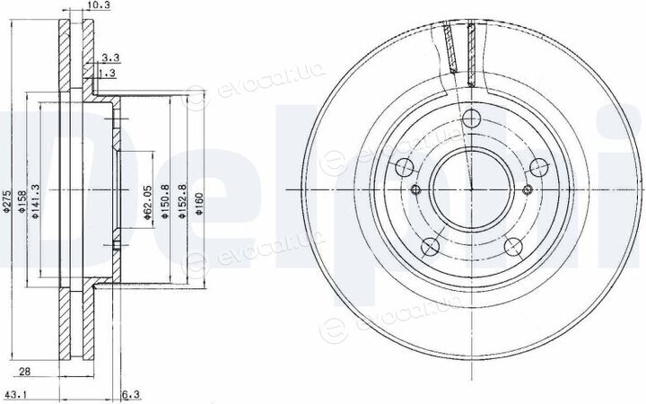 Delphi BG2782