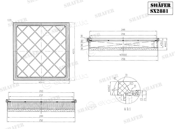 Shafer SX2881