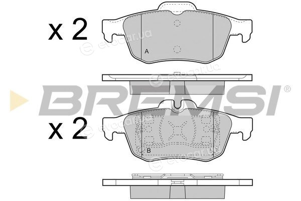 Bremsi BP3468