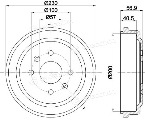 Hella Pagid 8DT 355 300-961