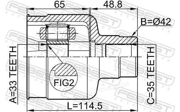 Febest 2111-GERH