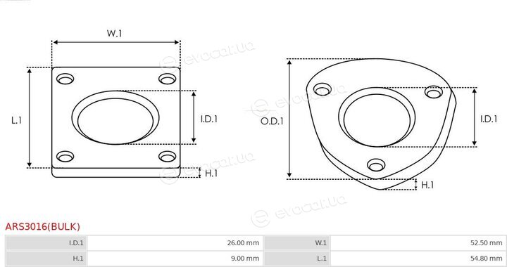 AS ARS3016(BULK)