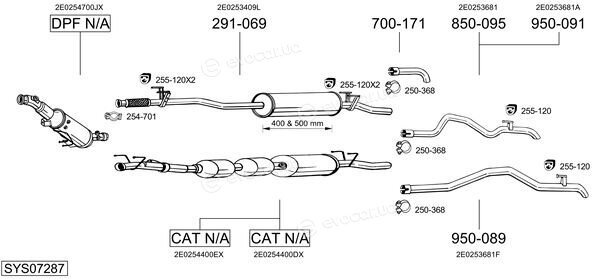 Bosal SYS07287