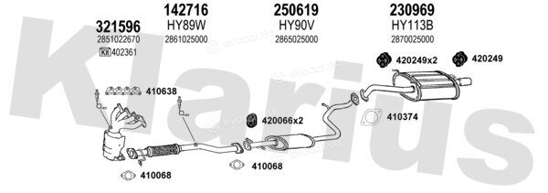 Klarius 450055E