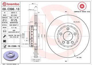Brembo 09.C396.13