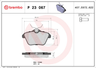 Brembo P 23 067