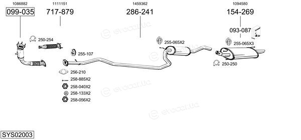 Bosal SYS02003