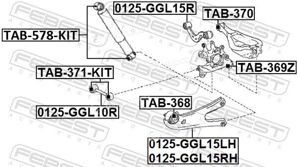 Febest TAB-578-KIT
