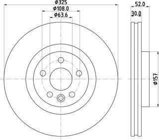 Hella Pagid 8DD 355 123-111