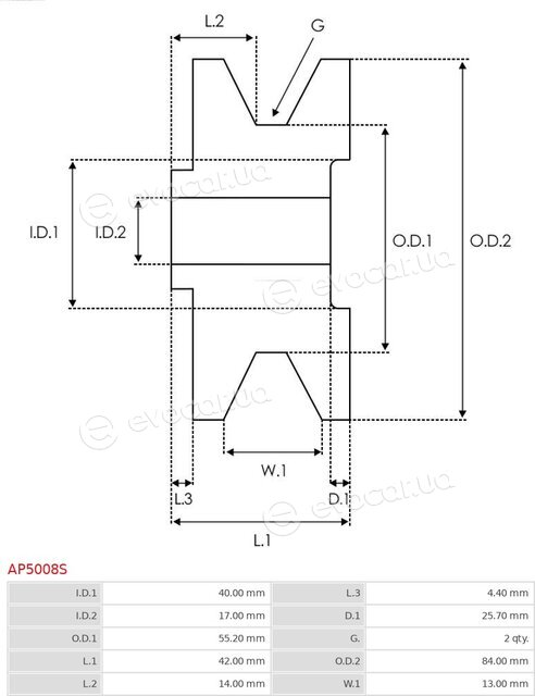 AS AP5008S