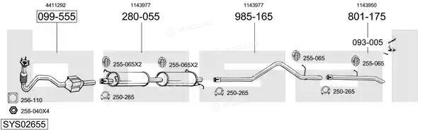 Bosal SYS02655