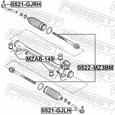 Febest 0522-MZ3BM