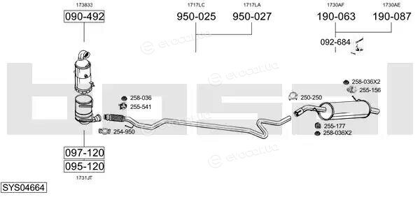 Bosal SYS04664