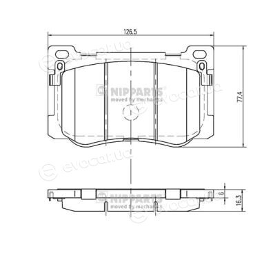 Nipparts N3600549