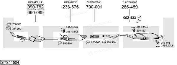 Bosal SYS11504