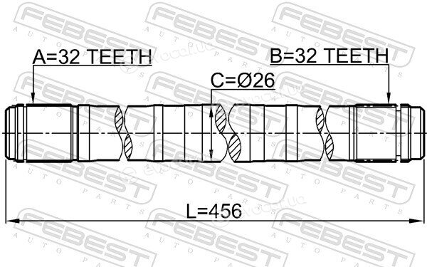 Febest 0312-RD1LH