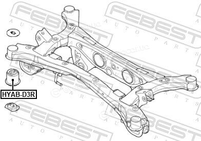 Febest HYAB-D3R