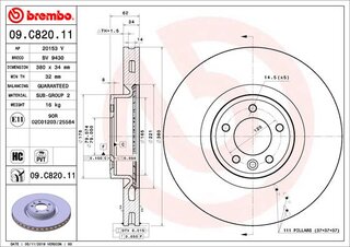 Brembo 09.C820.11