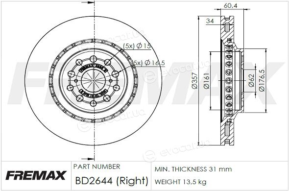 Fremax BD-2644