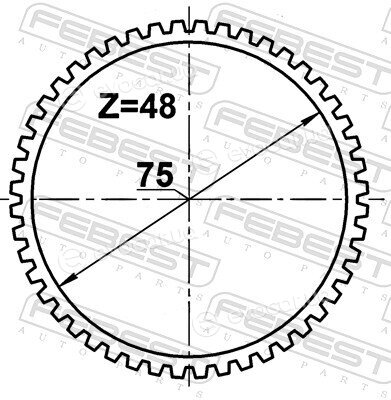 Febest RABS-DUSTA48