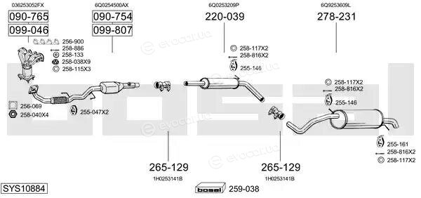 Bosal SYS10884