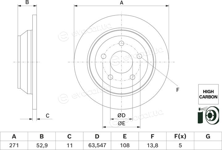 Bosch 0 986 479 H55