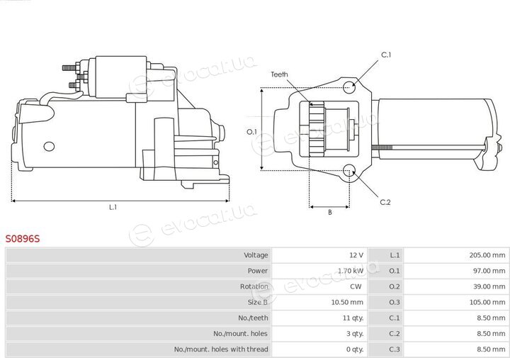 AS S0896S