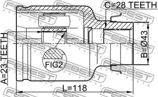 Febest 0511-M320ATRH