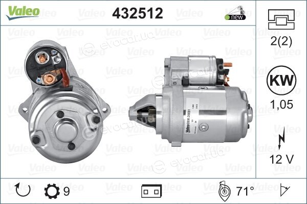 Valeo 432512