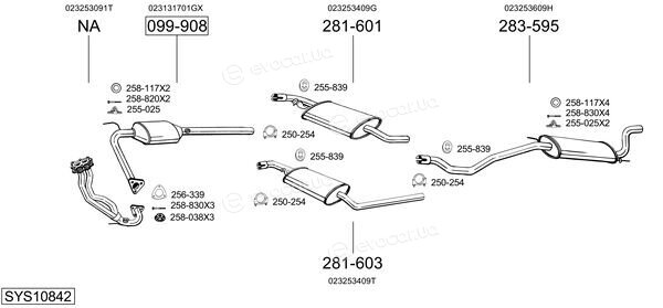 Bosal SYS10842