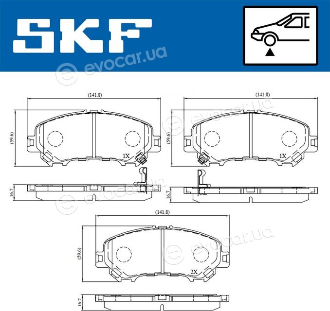 SKF VKBP 80557 A