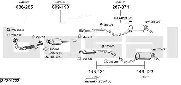 Bosal SYS01722