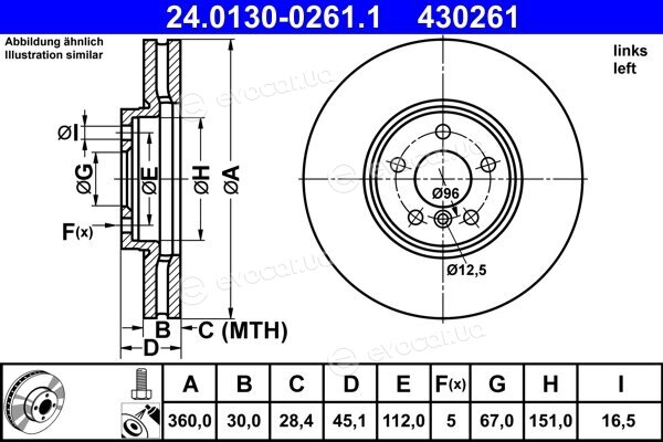 ATE 24.0130-0261.1