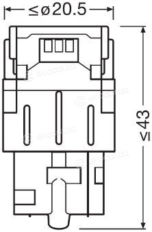 Osram 7505DRP-02B