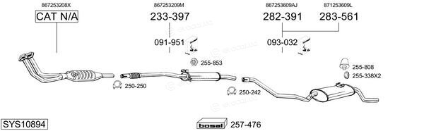 Bosal SYS10894